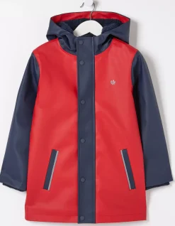 Boys FatFace View All|Rubberised Waterproof Jacket