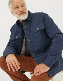 Men FatFace View All|Rutland Overshirt