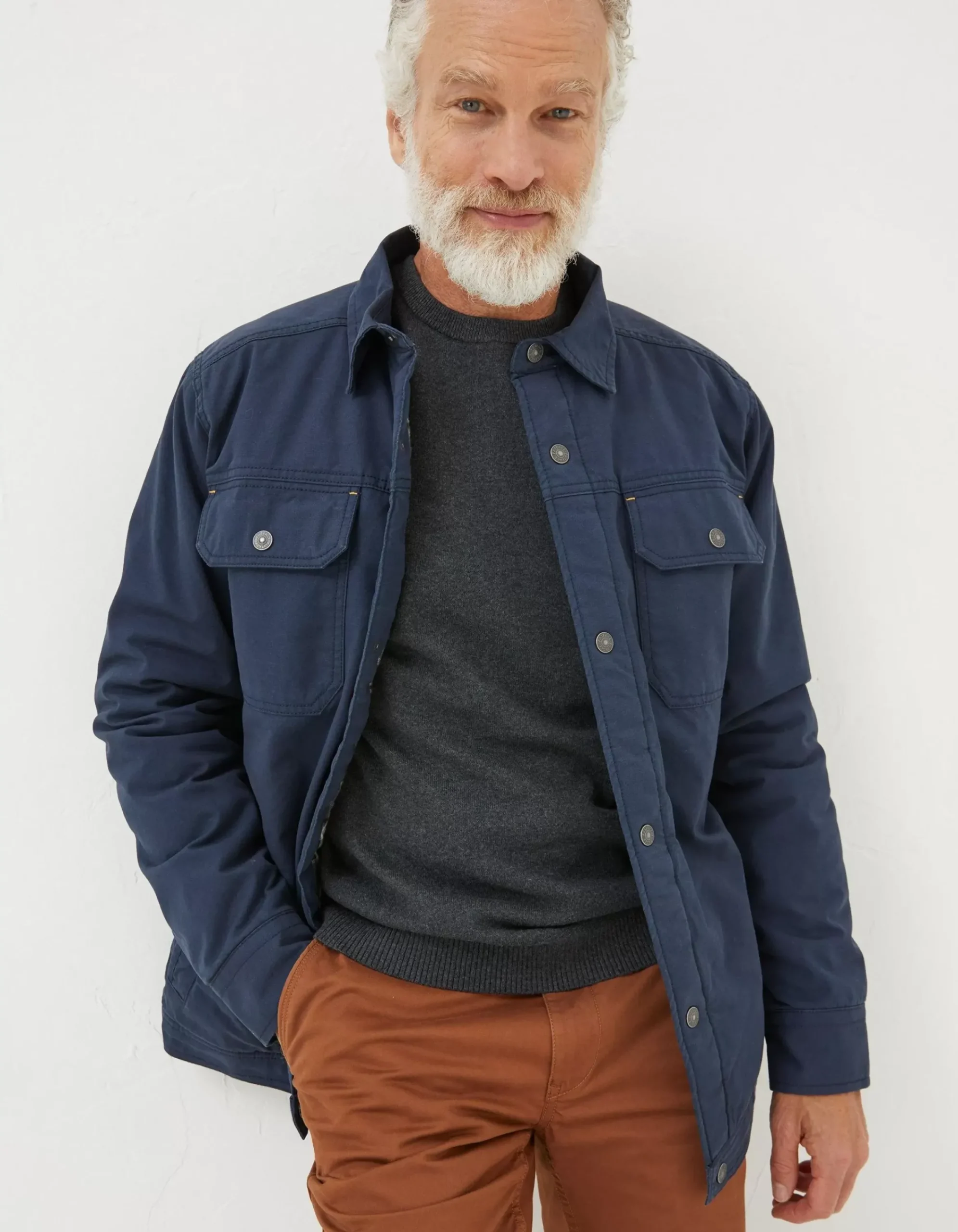 Men FatFace View All|Rutland Overshirt