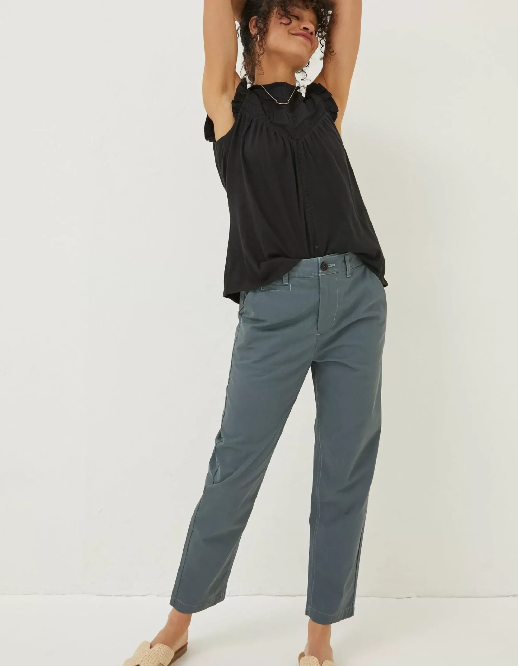 Women FatFace Trousers & Leggings|Rye Chinos