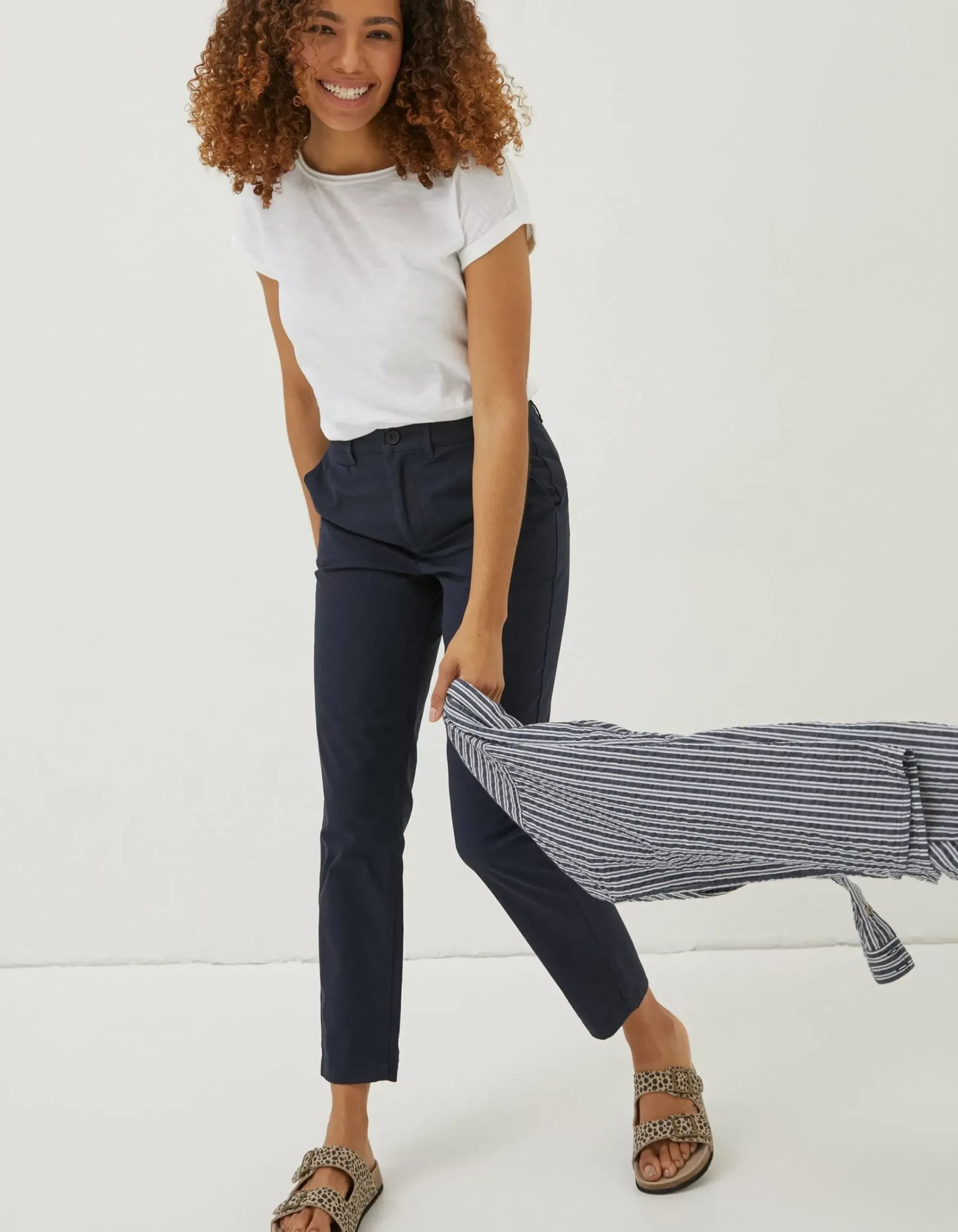 Women FatFace Trousers & Leggings|Rye Chinos