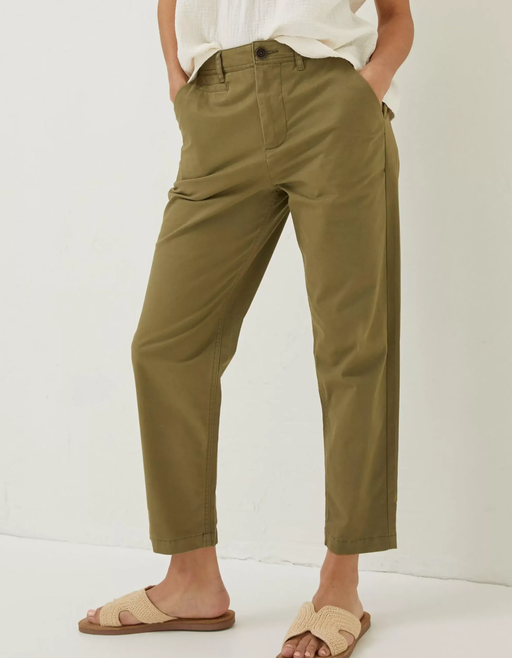 Women FatFace Trousers & Leggings|Rye Chinos