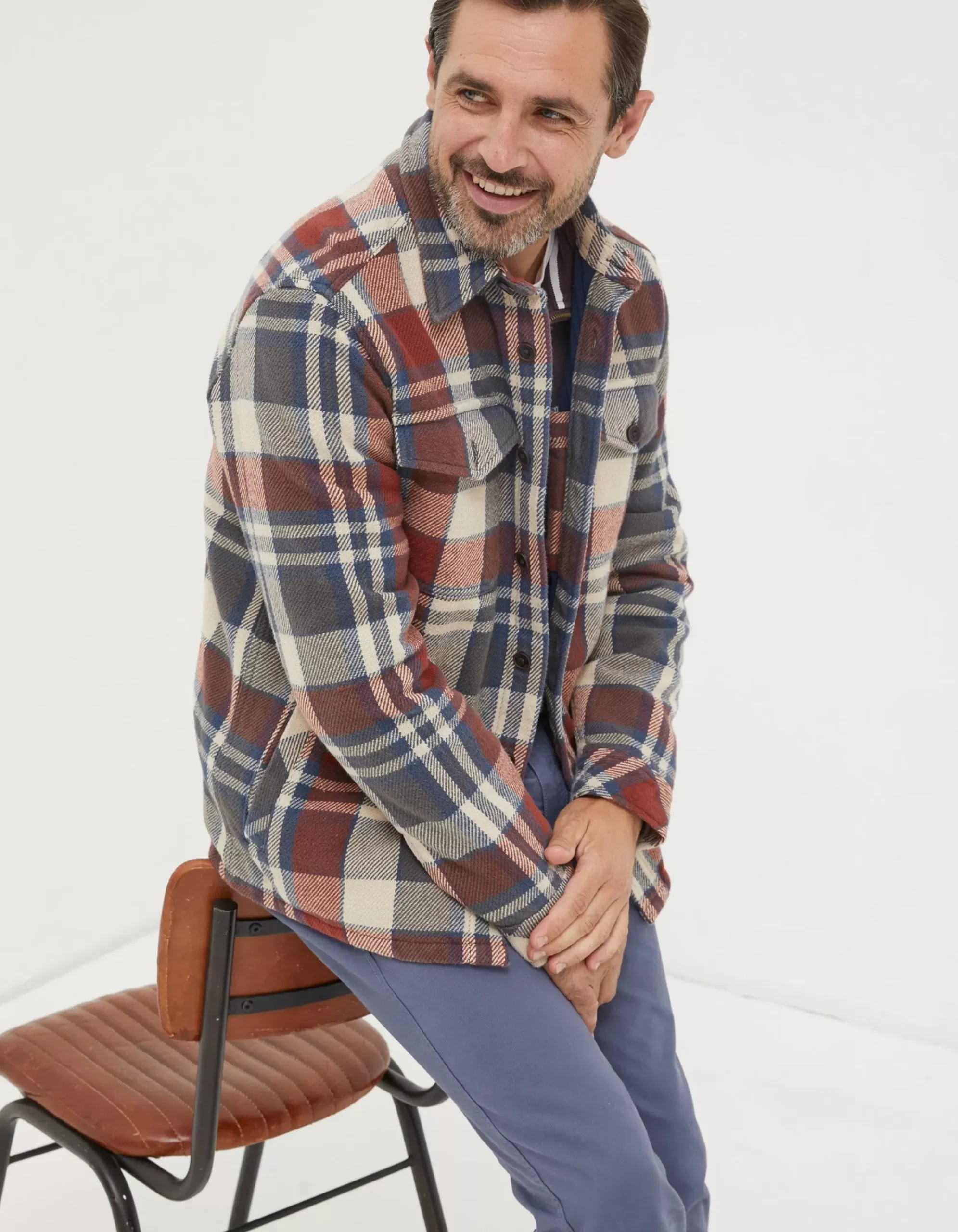 Men FatFace View All|Ryton Check Overshirt
