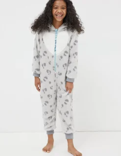 Boys FatFace View All|Sadie Snow Leopard Onesie