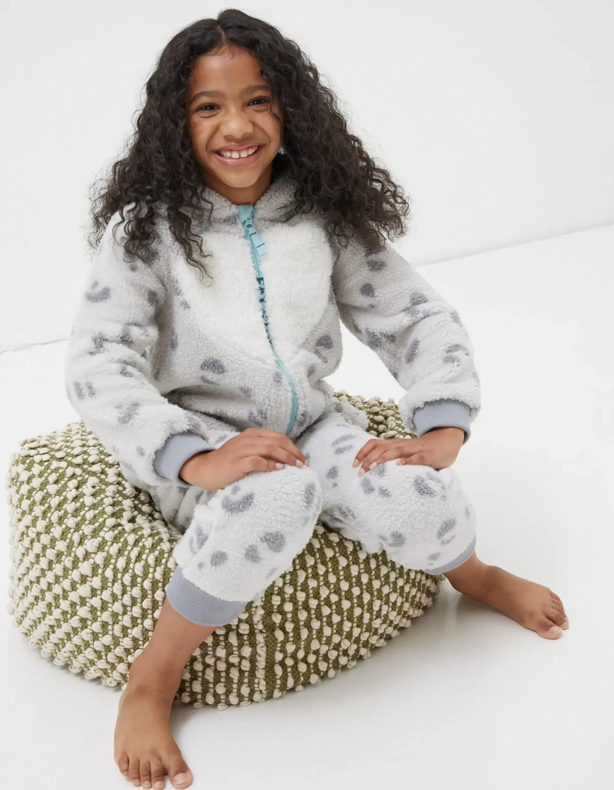 Boys FatFace View All|Sadie Snow Leopard Onesie