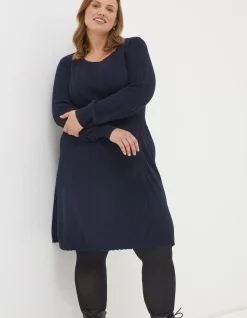 Women FatFace View All|Saffron Knitted Skater Dress