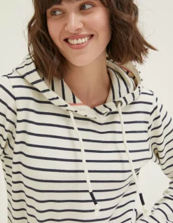 Women FatFace Sweatshirts & Hoodies|Sally Stripe Hoodie