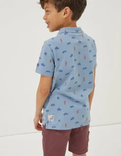 Boys FatFace View All|Sea Creatures Printed Polo Top