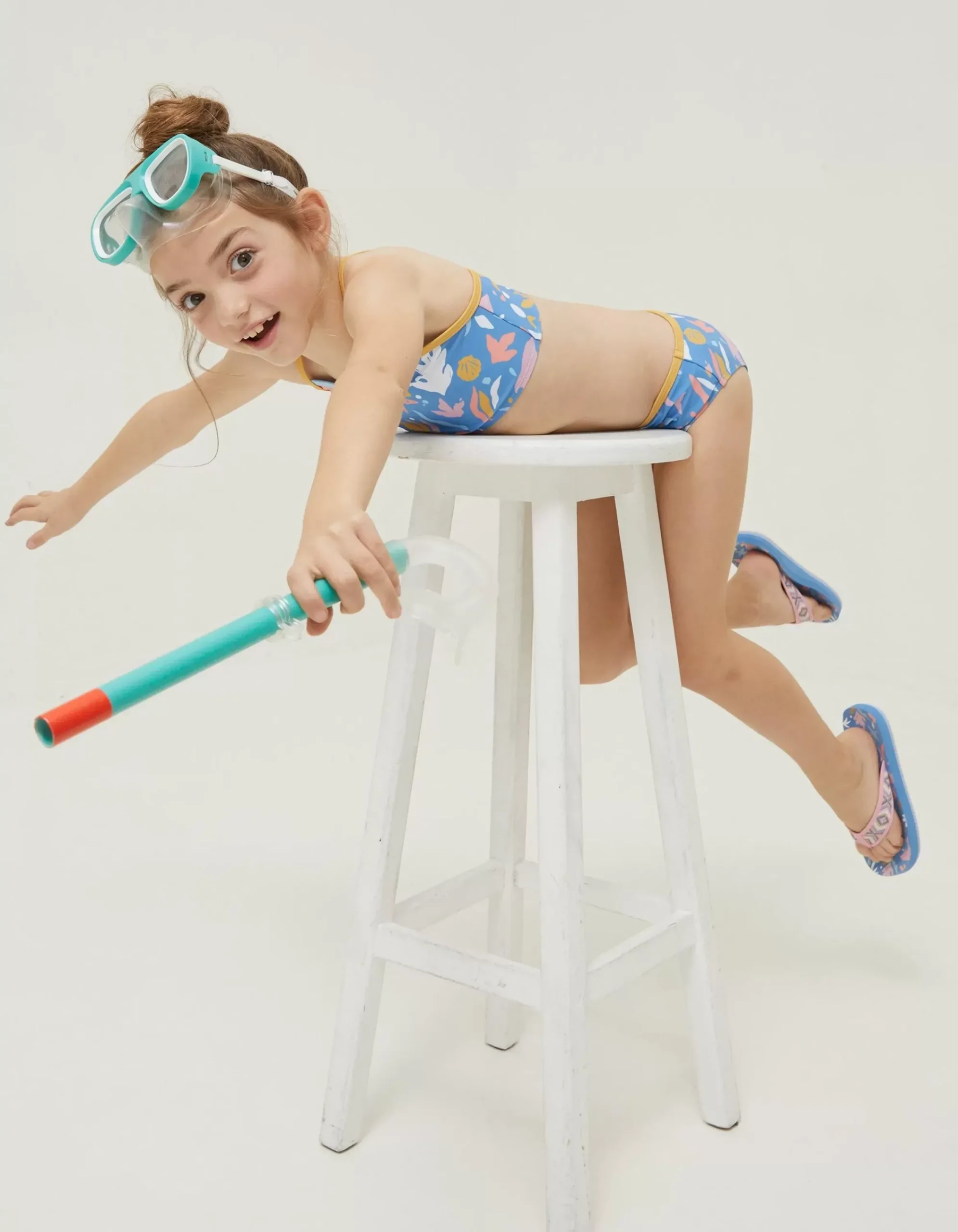 Girls FatFace View All|Sea Scape Bikini