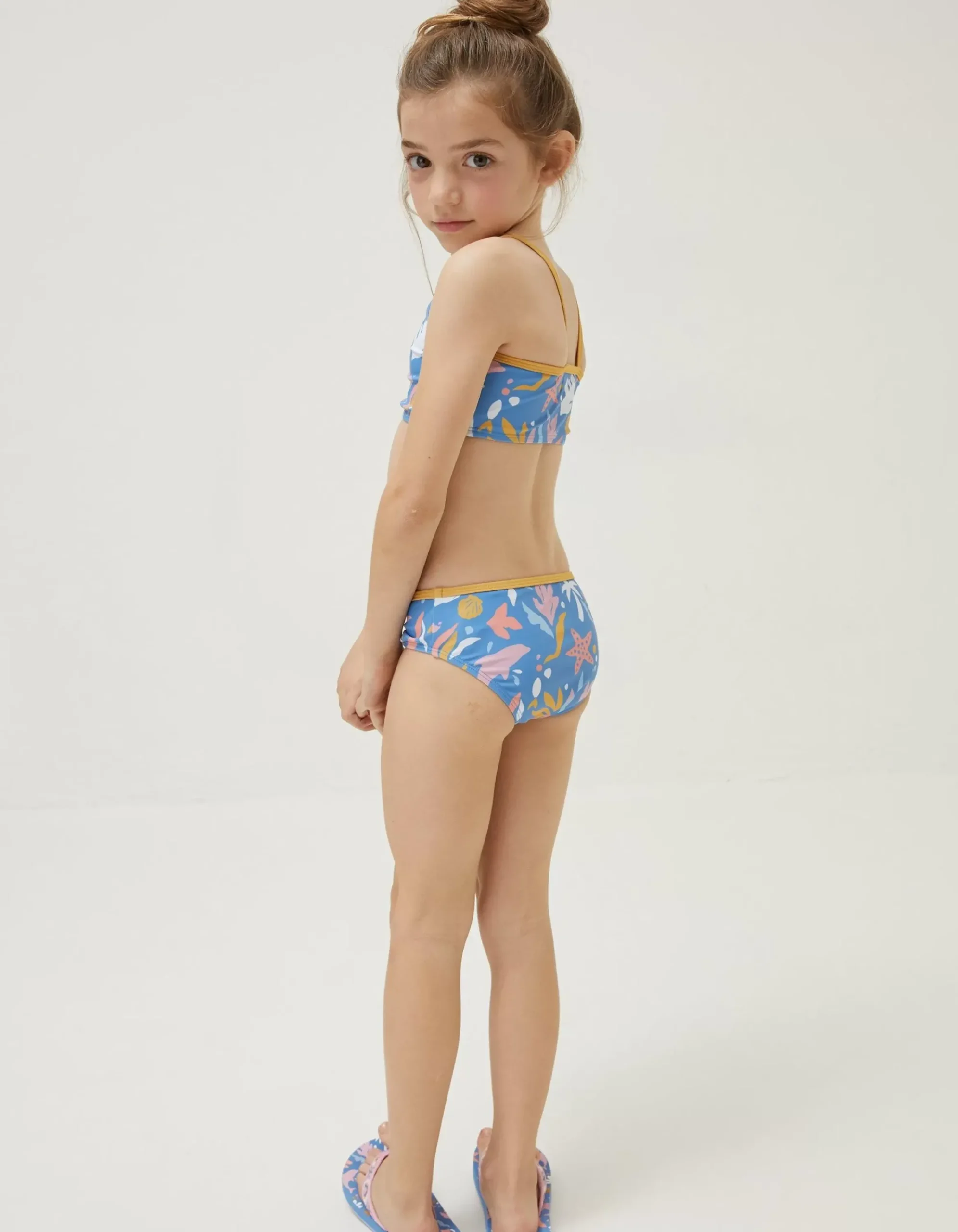 Girls FatFace View All|Sea Scape Bikini