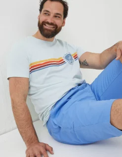 Men FatFace Shorts|Seaton Pull On Shorts