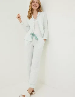 Women FatFace Nightwear & Loungewear|Seersucker Stripe Bottoms