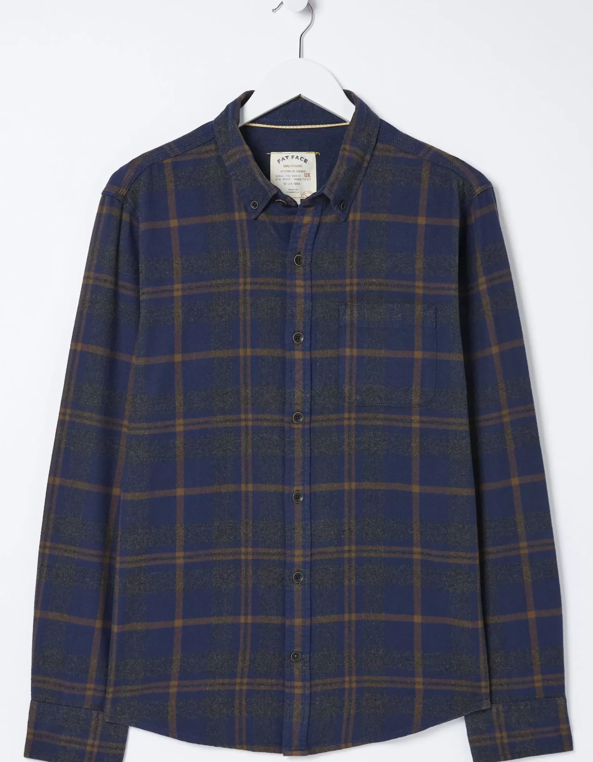 Men FatFace Shirts|Selwood Check Shirt