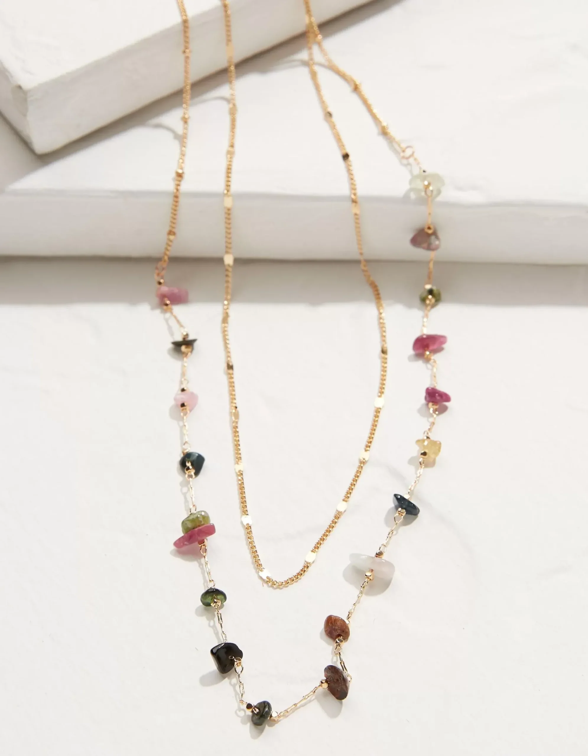 Women FatFace View All|Semi Precious Layered Necklace