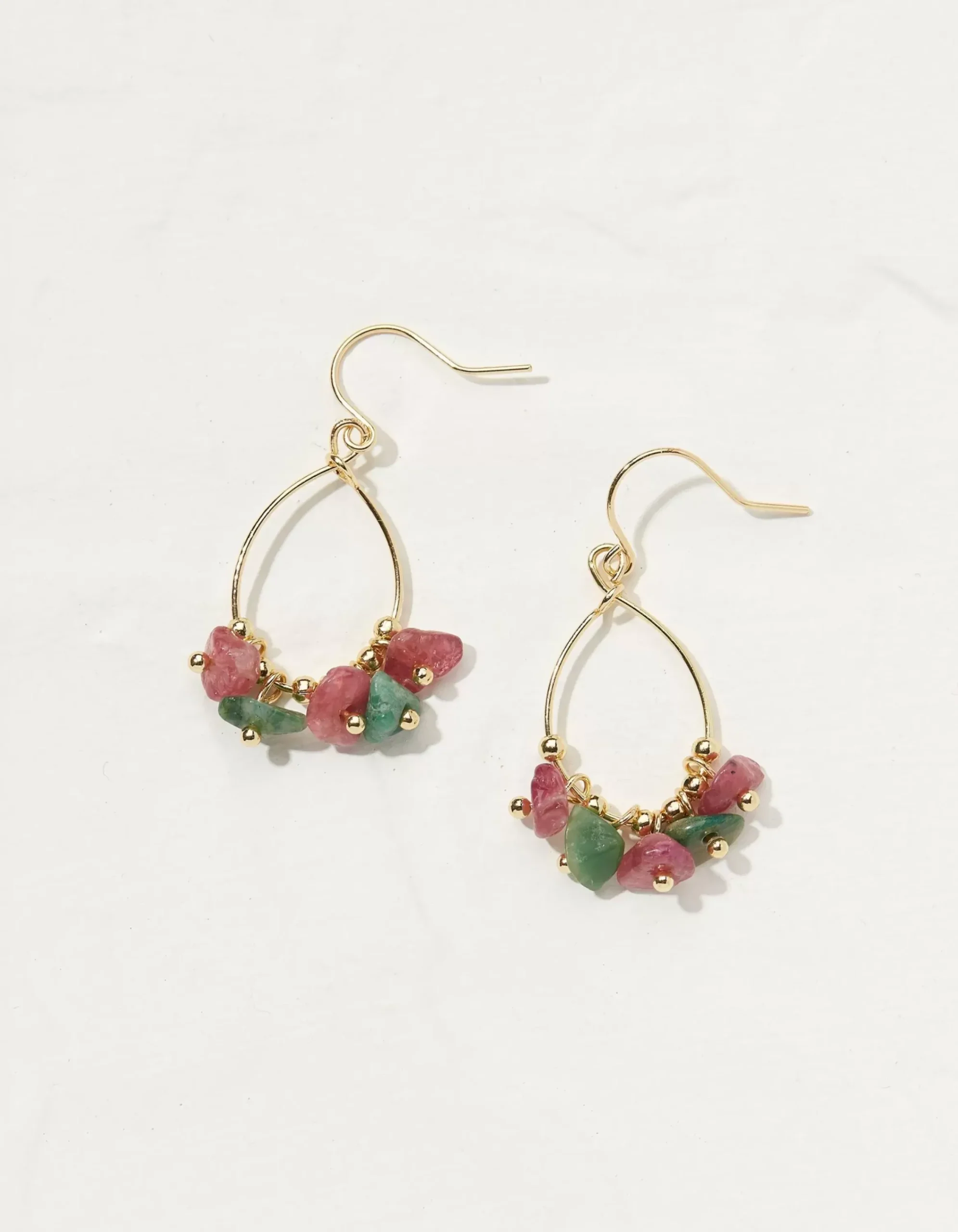 Women FatFace View All|Semi Precious Stone Drop Earrings