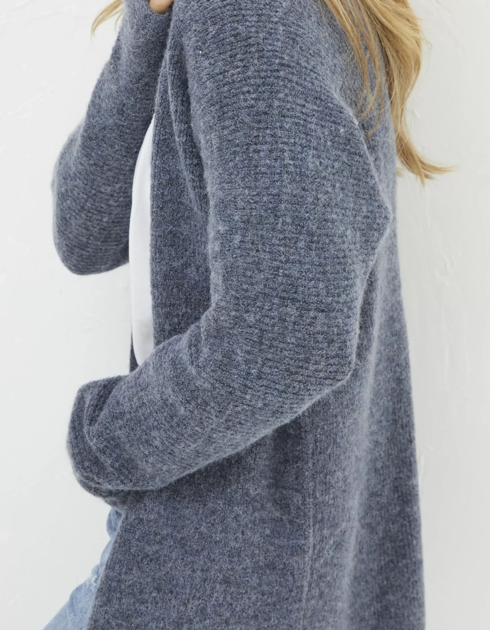 Women FatFace Knitwear|Sennan Cocoon Cardigan