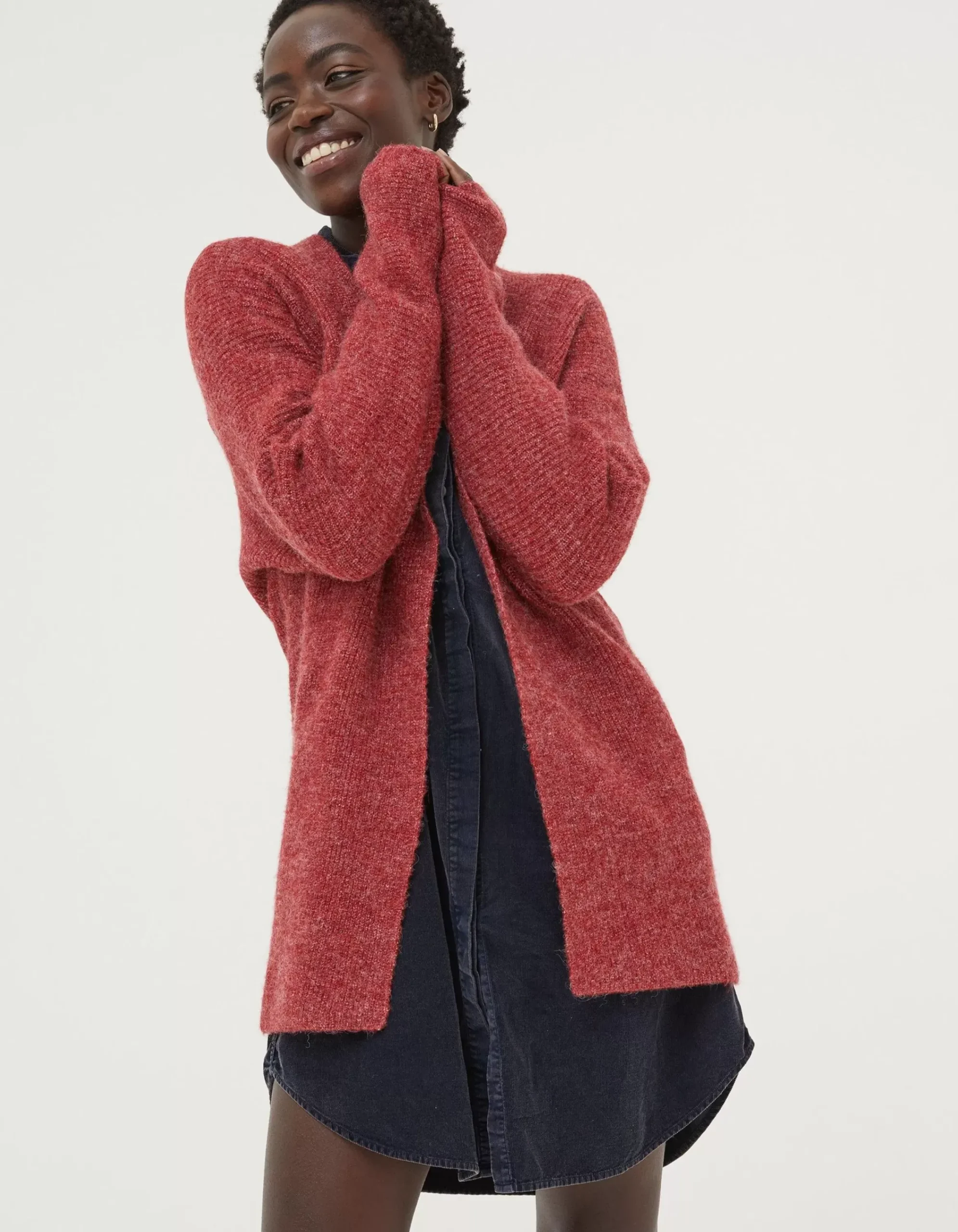 Women FatFace View All|Sennan Cocoon Cardigan