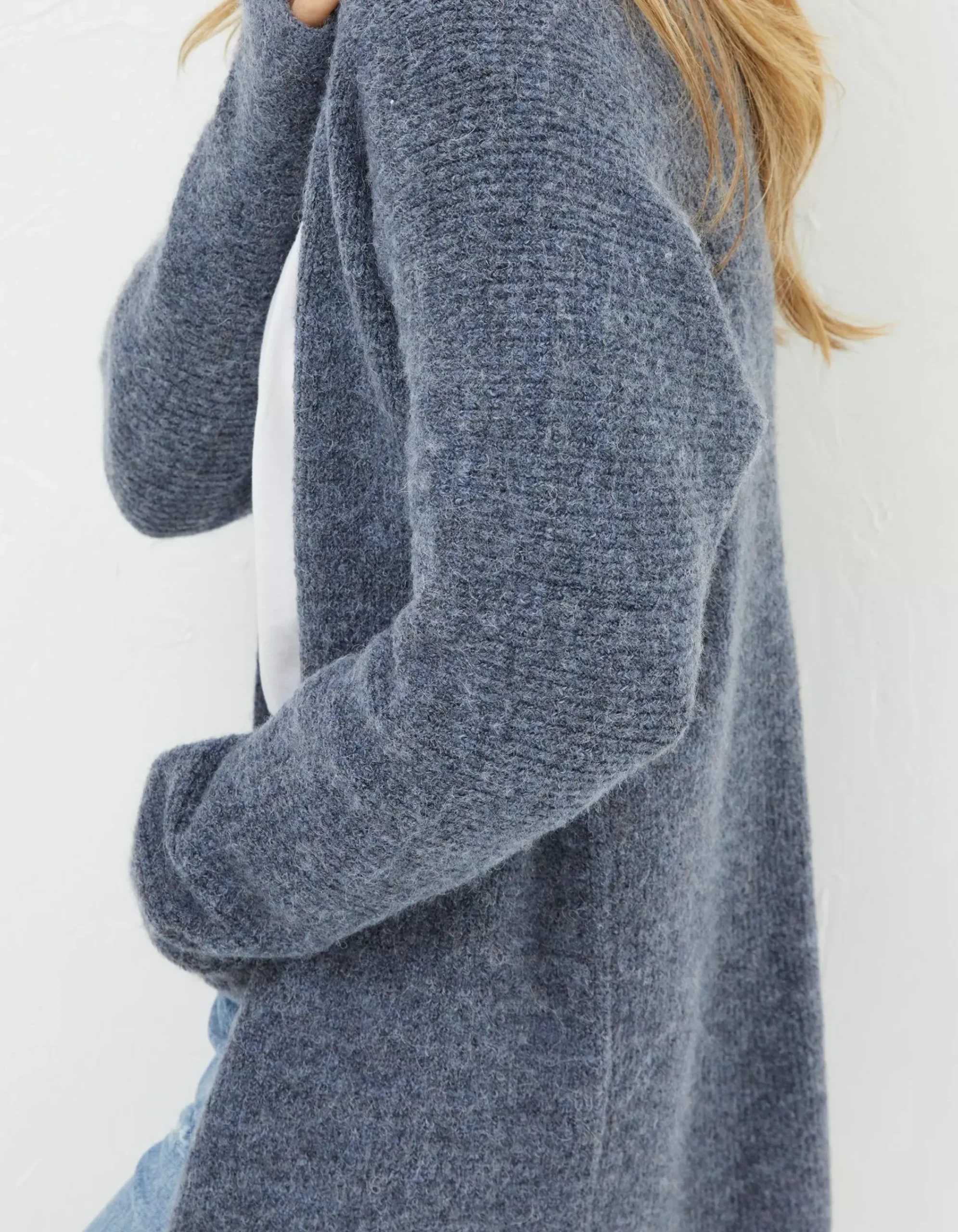 Women FatFace Knitwear|Sennen Cocoon Cardigan