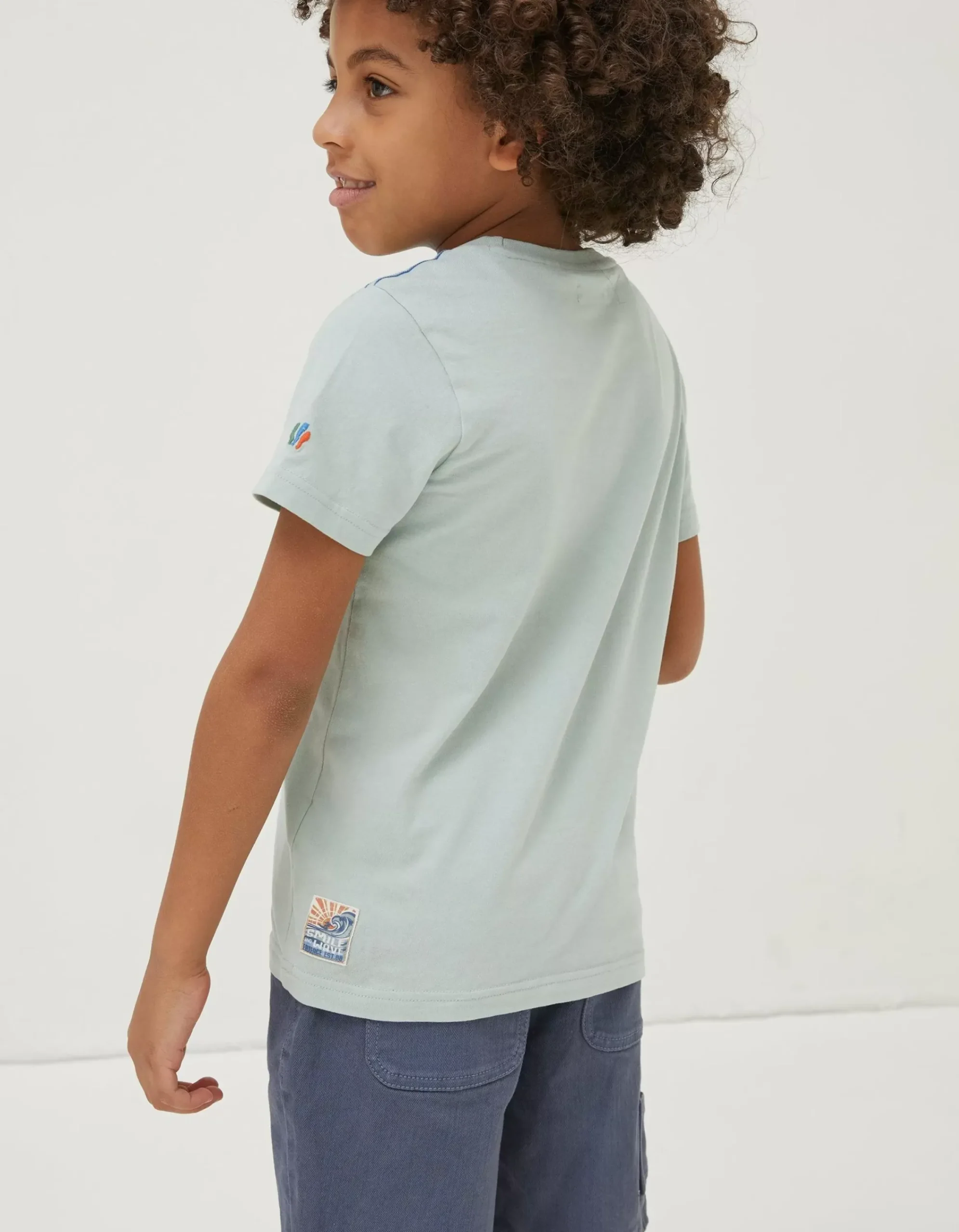 Boys FatFace View All|Shark Coast Jersey T Shirt