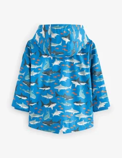 Baby FatFace View All|Shark Print Raincoat