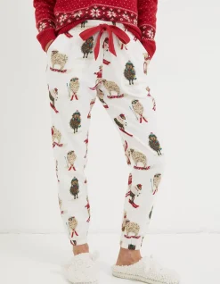 Women FatFace Nightwear & Loungewear|Shelter Stevie Sheep Cora Pyjama Bottoms