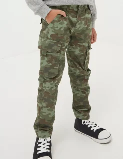 Boys FatFace View All|Shipton Camo Cargo Trousers
