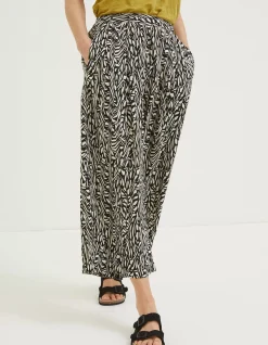Women FatFace Trousers & Leggings|Shirwell Paint Stroke Trousers