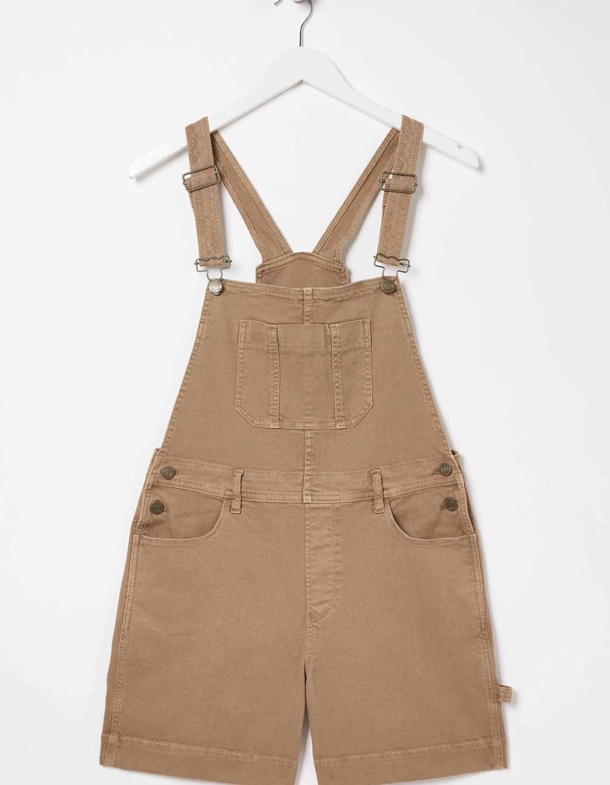 Women FatFace Jumpsuits & Playsuits|Shortie Canvas Dungarees