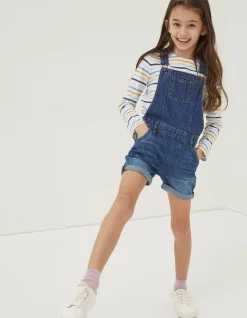 Girls FatFace View All|Shortie Dungarees