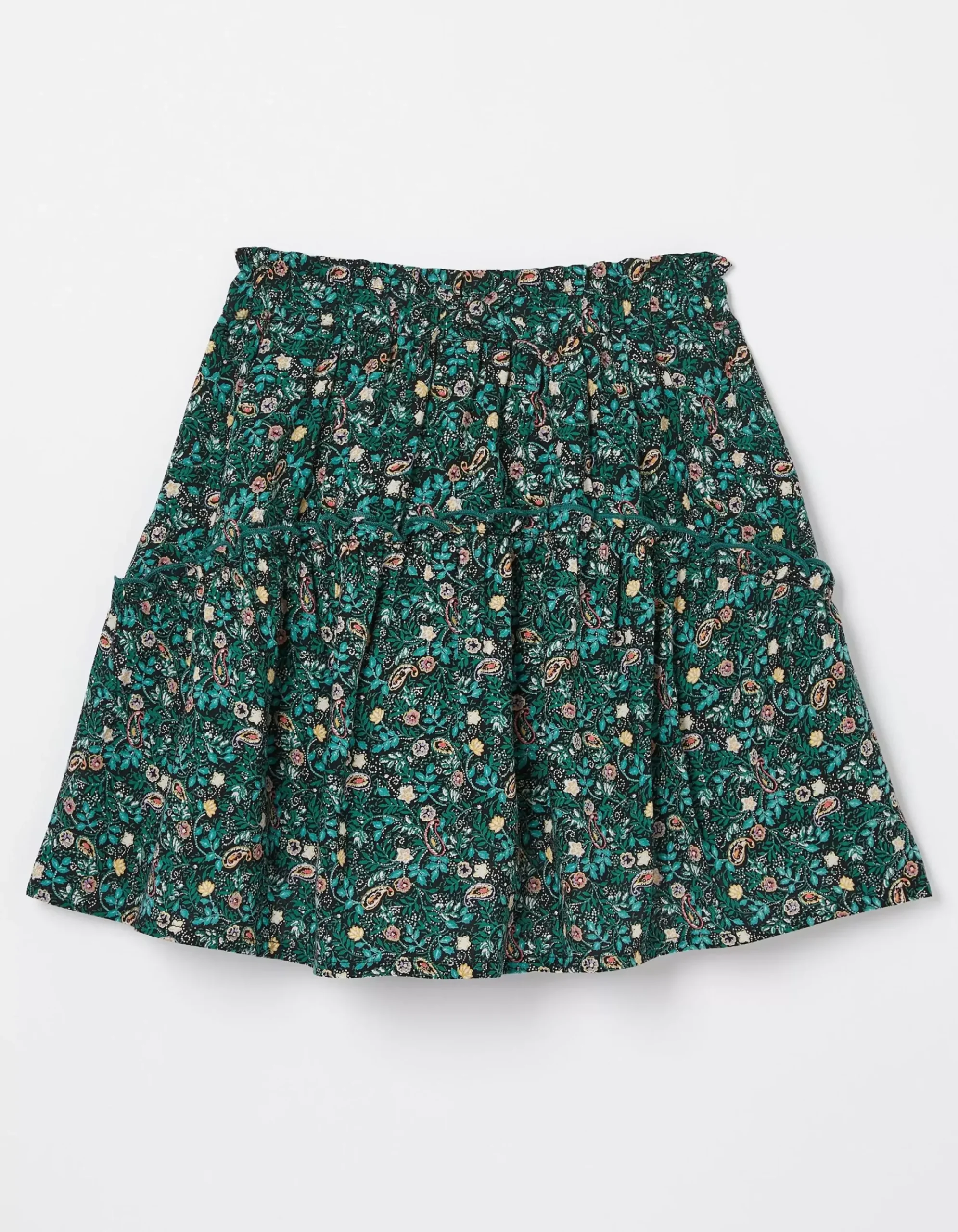 Girls FatFace View All|Sia Evergreen Floral Skirt