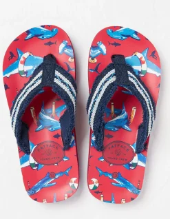 Boys FatFace View All|Sidney Shark Flip Flop