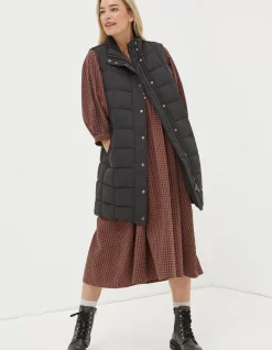 Women FatFace Coats & Jackets|Sienna Longline Gilet