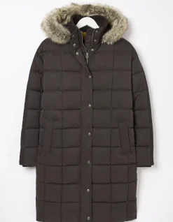 Women FatFace Coats & Jackets|Sienna Quilted Mid Length Coat