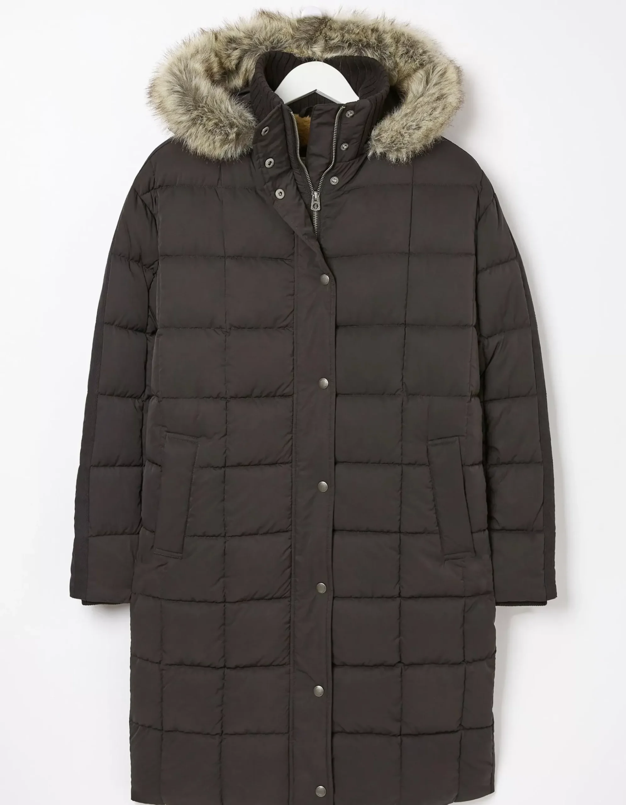 Women FatFace Coats & Jackets|Sienna Quilted Mid Length Coat