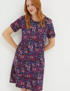Women FatFace Dresses|Simone Abstract Jersey Dress