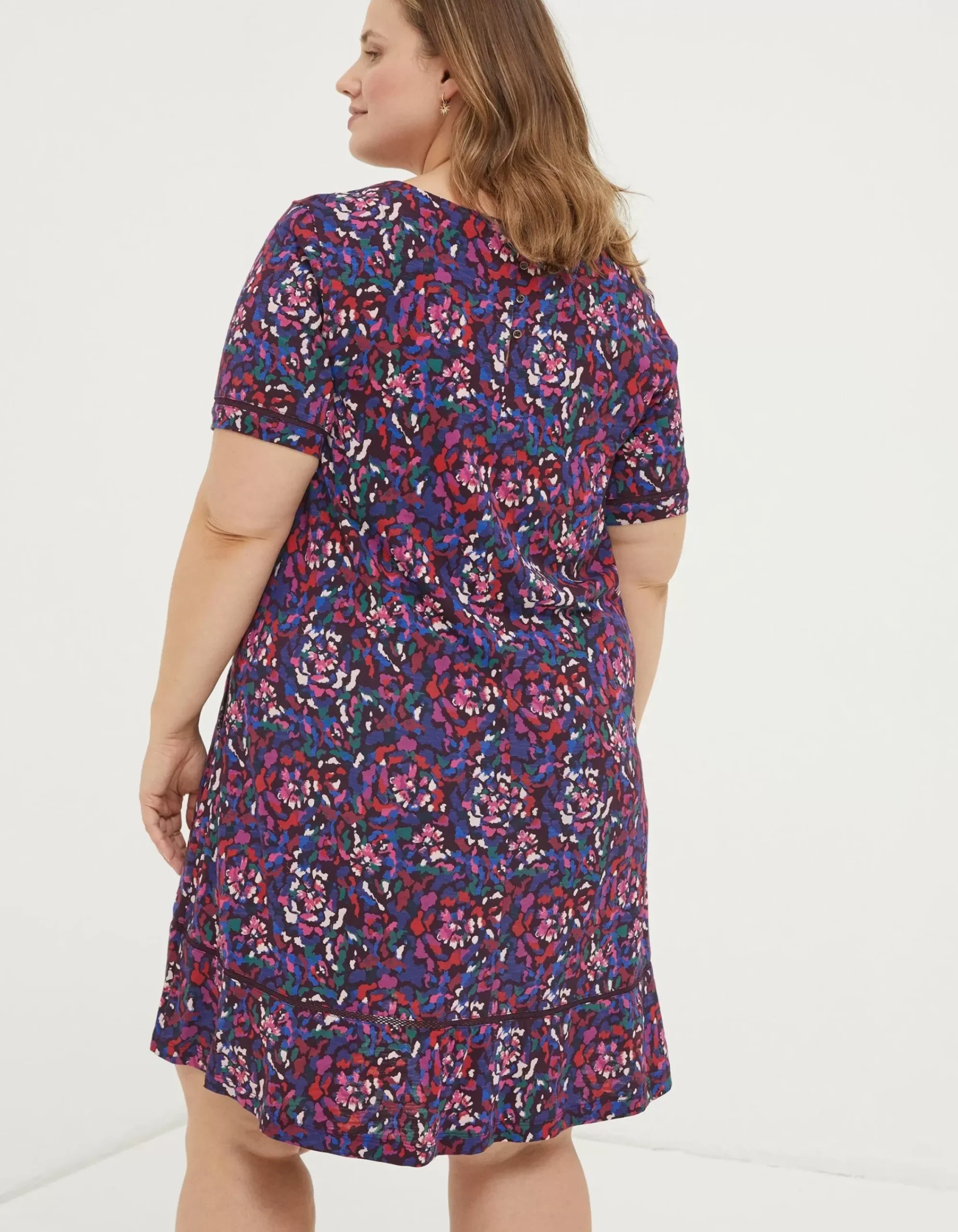 Women FatFace Dresses|Simone Abstract Jersey Dress