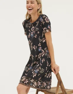 Women FatFace Dresses|Simone Floral Jersey Dress