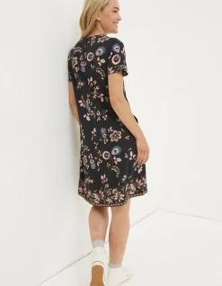 Women FatFace Dresses|Simone Floral Jersey Dress