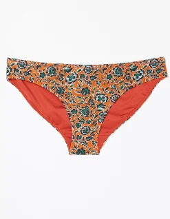 Women FatFace Beachwear & Swimwear|Sketched Floral Bikini Bottoms