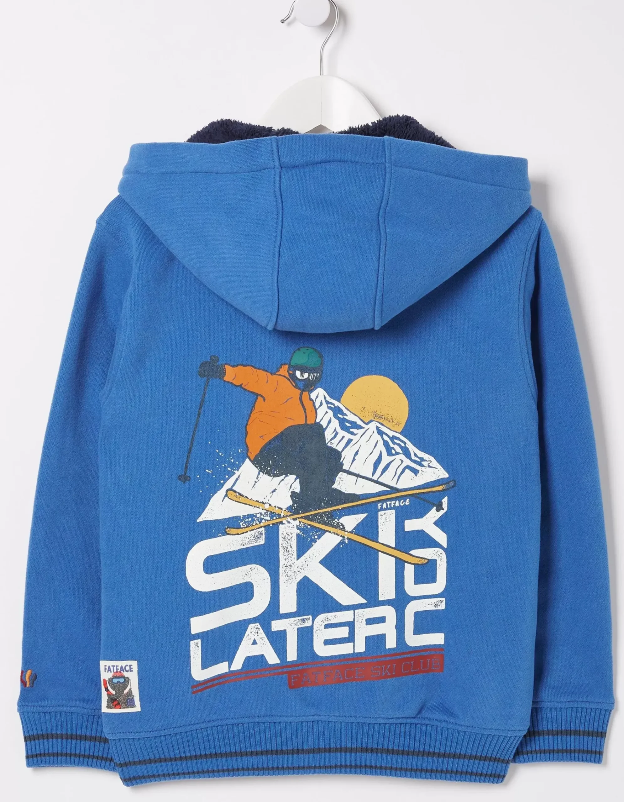 Boys FatFace View All|Ski You Later Sweat Zip Hoodie