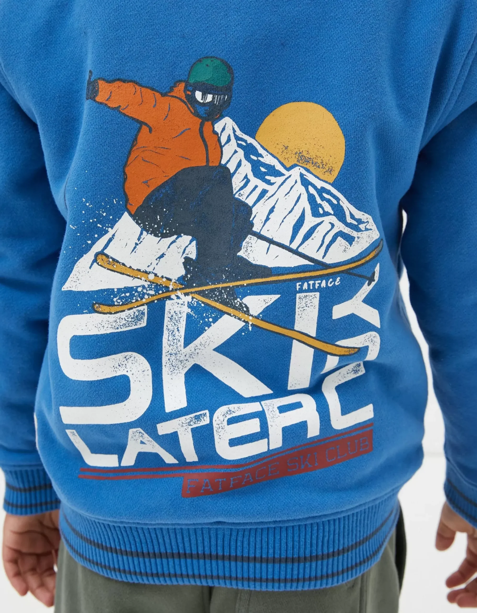 Boys FatFace View All|Ski You Later Sweat Zip Hoodie