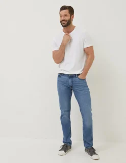 Men FatFace Jeans|Slim Authentic Wash Jeans