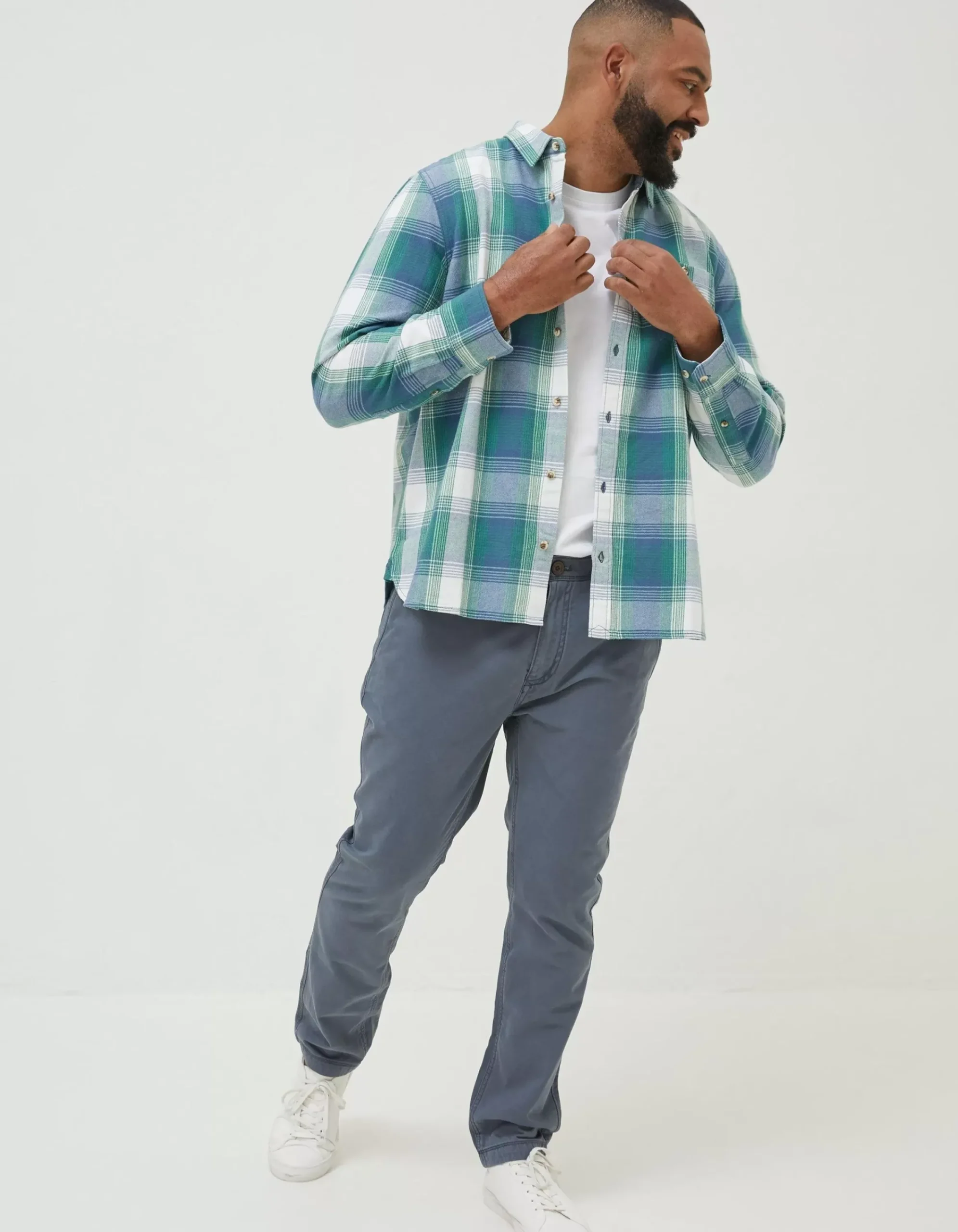 Men FatFace Trousers & Chinos|Slim Coastal Chino