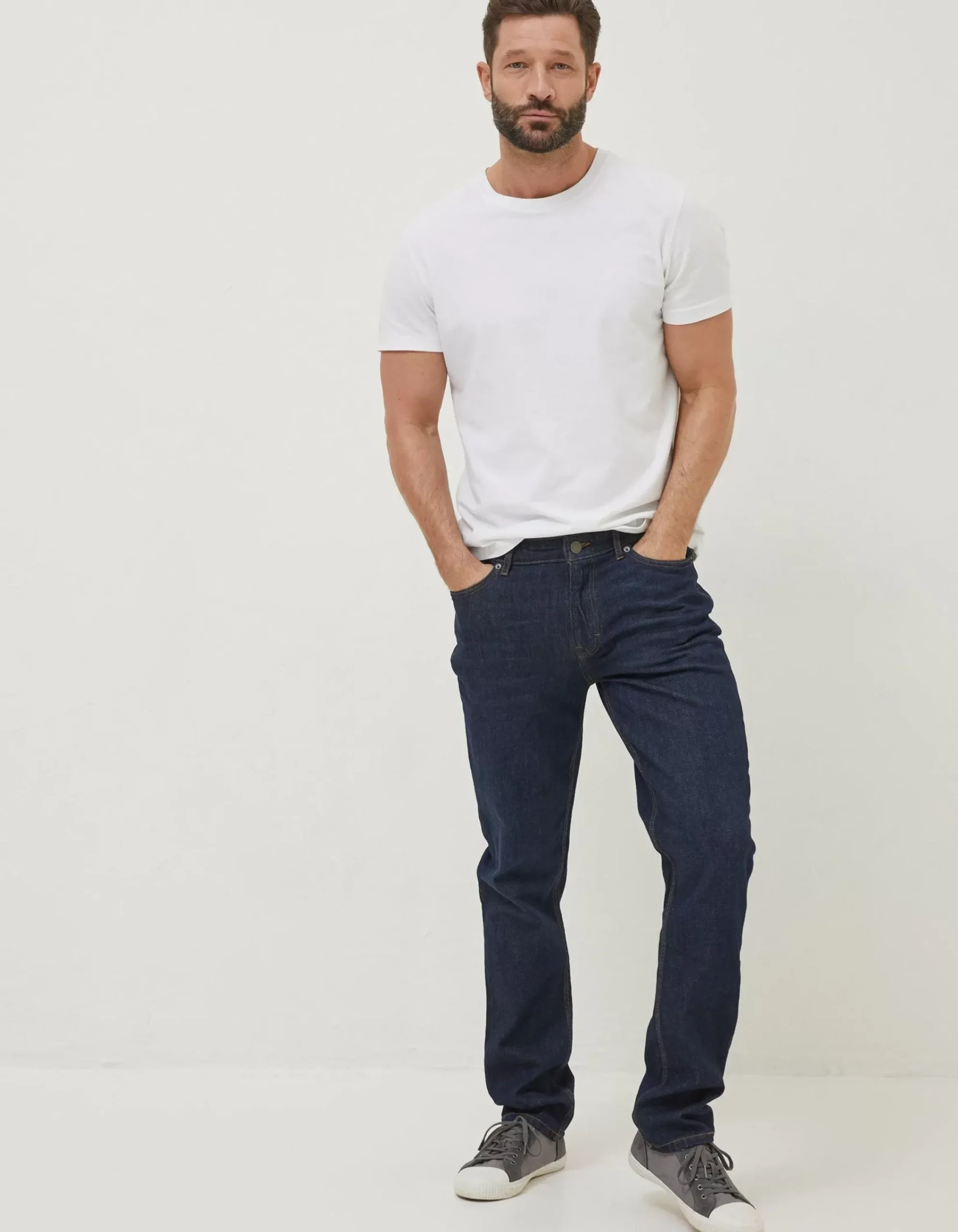 Men FatFace Jeans|Slim Dark Vintage Wash Jeans