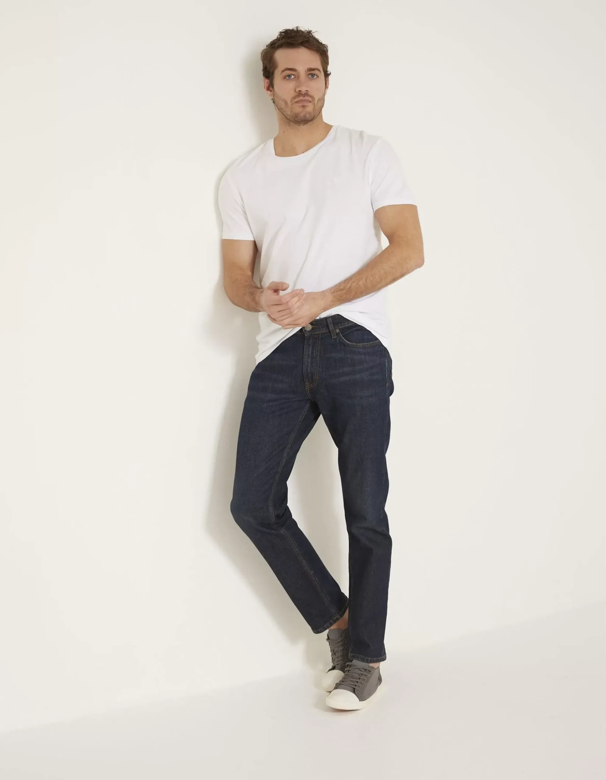Men FatFace Jeans|Slim Dark Vintage Wash Jeans