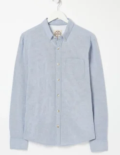Men FatFace Shirts|Slim Hove Oxford Shirt