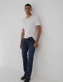 Men FatFace Jeans|Slim Mid Wash Jeans