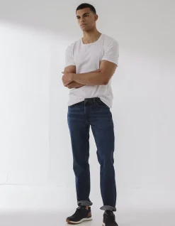 Men FatFace Jeans|Slim Mid Wash Jeans