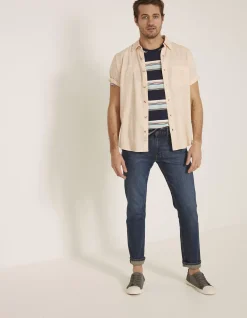 Men FatFace Jeans|Slim Mid Wash Jeans