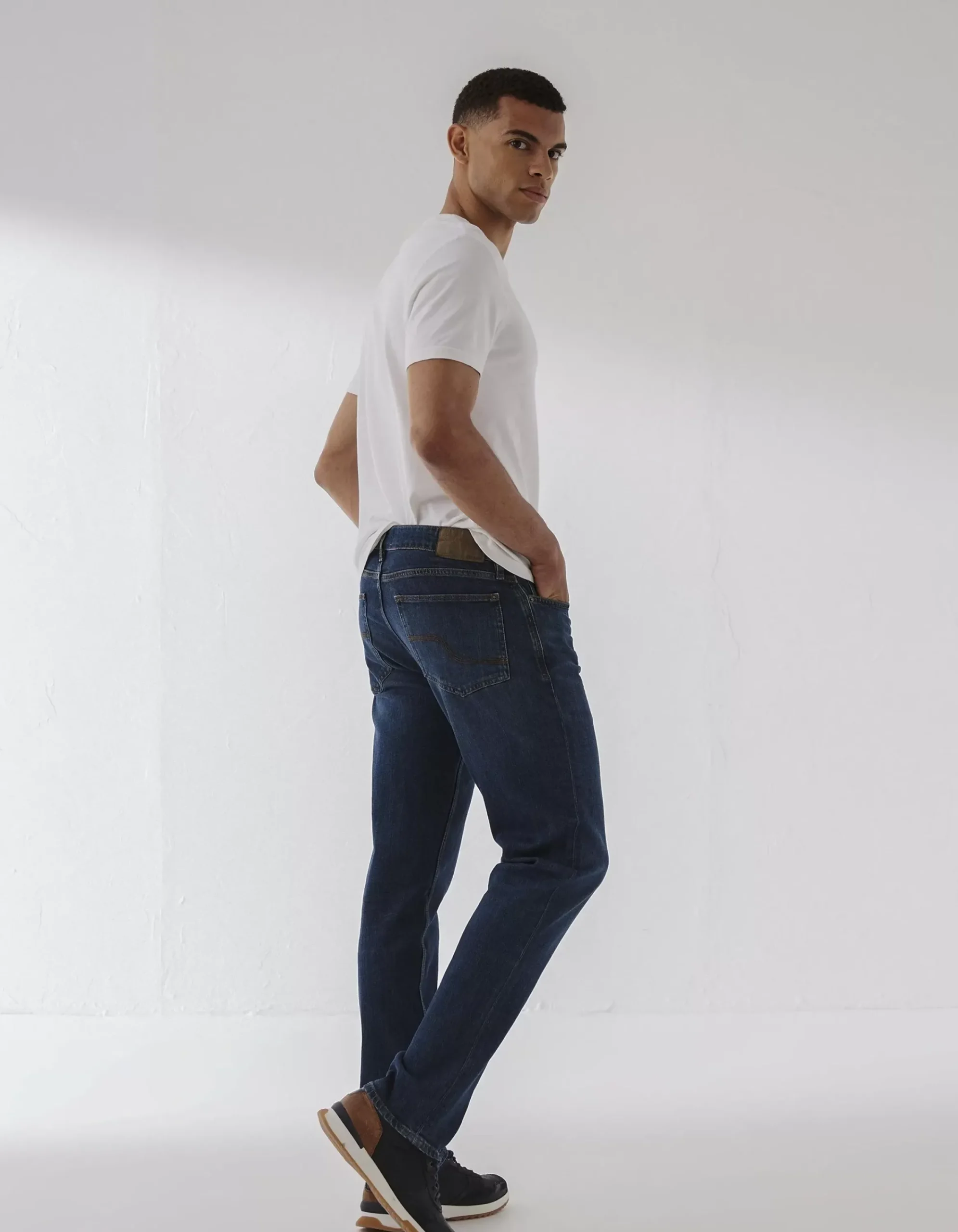 Men FatFace Jeans|Slim Mid Wash Jeans